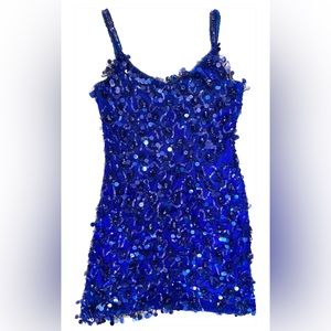 VINTAGE 100% Silk Party Dress